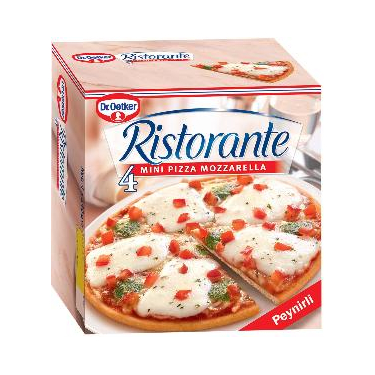 Dr. Oetker Ristorante Mini Mozerella Pizza 4'lü