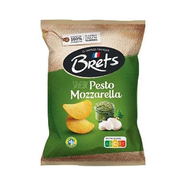 Brets Pesto Mozarella Aromalı Cips 125 gr