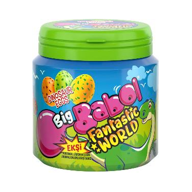 Big Babol Fantastic World Meyve Aromalı Ekşi Sakız 90 gr