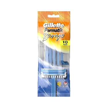 Gillette Permatik Banyo Kullan At Tıraş Bıçağı 10'lu