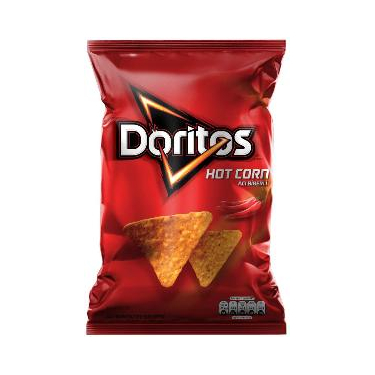Doritos Hot Corn Cips 113 gr