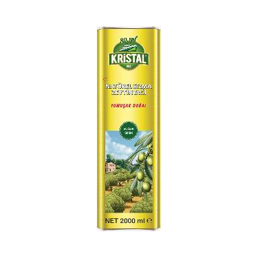 Kristal Natürel Sızma Zeytinyağı Teneke 2 lt
