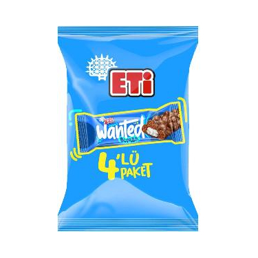 Eti Wanted Bumba 4'lü 128 gr