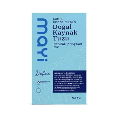 Mayi Tuz Mayi Öğütülmüş Sofra Tuzu İyotlu 600 gr