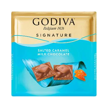 Godiva Tuzlu Karamelli Sütlü Kare Çikolata 60 gr