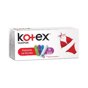 Kotex Tampon Super 16'lı