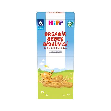 Hipp Organik Bebek Bisküvisi 180 gr
