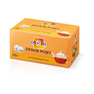 Deren Demlik Poşet Çay 100'lü 320 gr