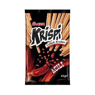 Ülker Krispi Acılı Çubuk Kraker 43 gr