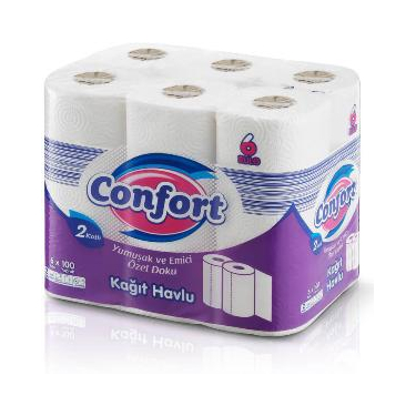 Confort Kağıt Havlu 6'lı