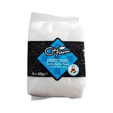 City Farm Organik Deniz Tuzu 500 gr