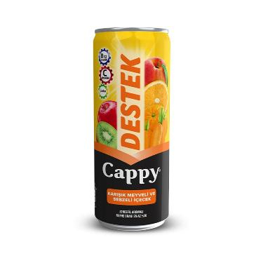 Cappy Destek Meyve Suyu 330 Ml 