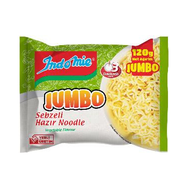 Indomie Jumbo Sebzeli Hazır Noodle 120 gr
