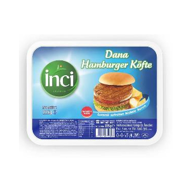 İnci Dana Hamburger Köfte 225 gr