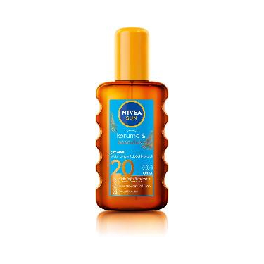 Nivea Sun Koruma & Bronzluk Güneş Yağı Spreyi Gkf 20 200 ml