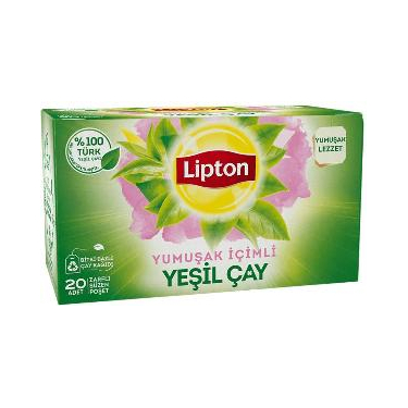 Lipton Yeşil Çay Bardak Poşet 20'li