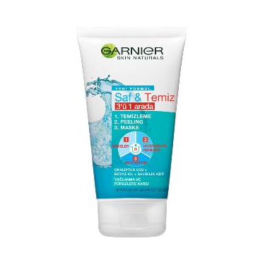 Garnier Saf & Temiz 3'ü 1 Arada 150 ml