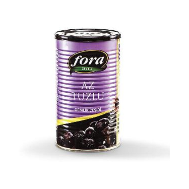 Fora Az Tuzlu Gemlik Çeşidi Siyah Zeytin 800 gr