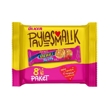 Ülker Rondo Çilek Kremalı 8'Li 488 gr