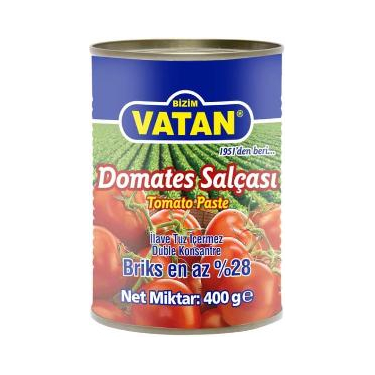 Bizim Vatan Domates Salçası 400 gr