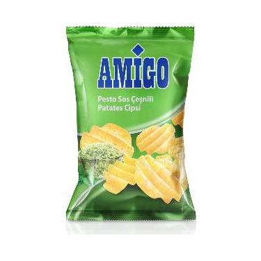 Amigo Pesto Sos Çeşni Patates Cipsi 200 gr