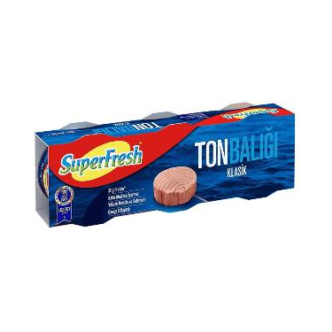 Superfresh Klasik Ton Balığı 3x75 gr