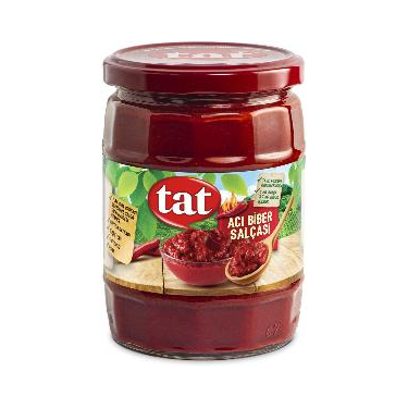 Tat Acı Biber Salça Cam 550 gr