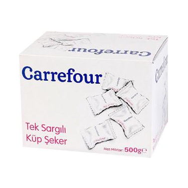 Carrefour Sargılı Küp Şeker 500 gr