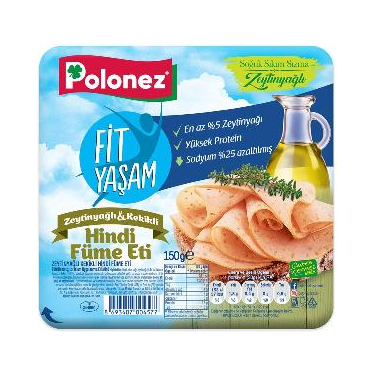 Polonez  Zeytinyağlı&Kekikli Hindi Füme 150 gr