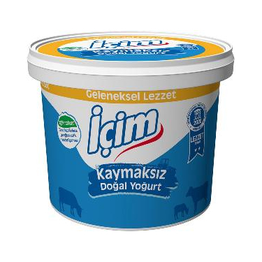 İçim Doğal Kaymaksız Yoğurt 2000 gr