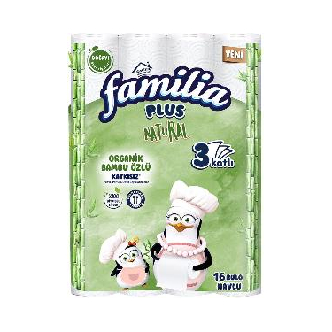 Familia Natural Kağıt Havlu 16'lı