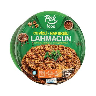 Pek Food Cevizli & Nar Ekşili Lahmacun 330 gr
