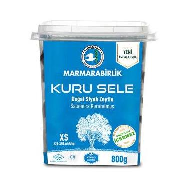 Marmarabirlik Kuru Sele Zeytin Xs Boy 800 gr