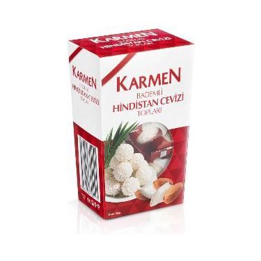 Karmen Bademli Hindistan Ceviz Topları 150 gr