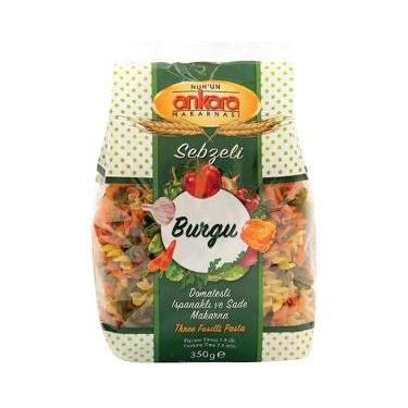Nuh'un Ankara Sebzeli Burgu Makarna 350 gr