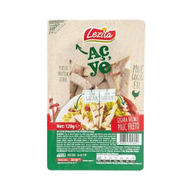 Lezita Izgara Dilimli Piliç Fileto 120 gr