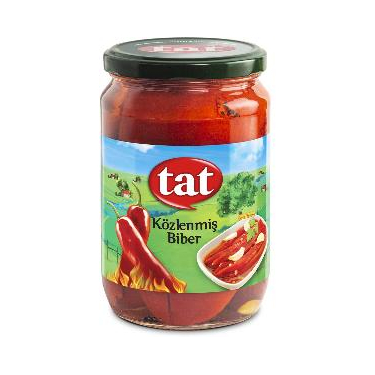 Tat Közlenmiş Biber 670 gr