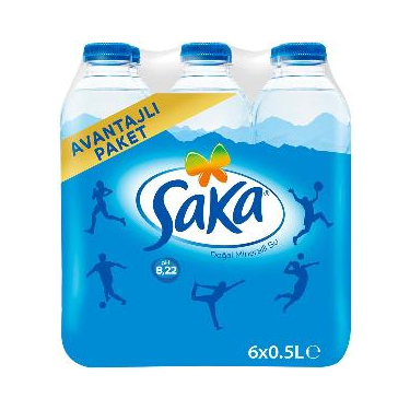 Saka Su 6x500 ml