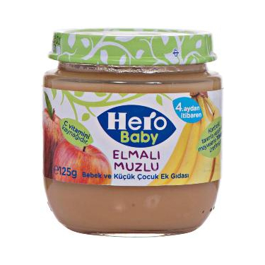 Hero Baby Mama Elmalı-Muzlu 125 gr