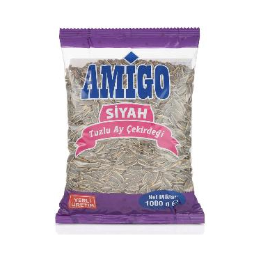 Amigo Tuzlu Siyah Çekirdek 1 Kg 