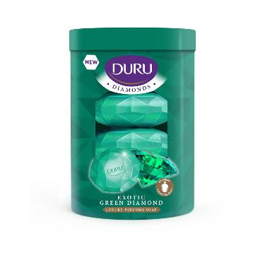Duru Diamonds Yeşil Sabun 4X90 gr