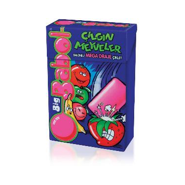 Big Babol Çılgın Meyveler Sakız Karışık Meyve Aromalı 36 gr