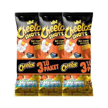 Cheetos Mini Shots Süt Mısır 3x14 gr