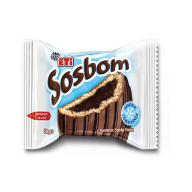 Eti Sosbom Çikolata Soslu Pasta 50 gr