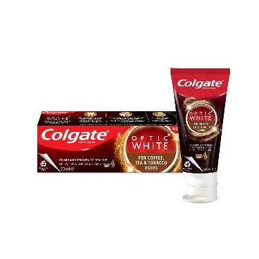 Colgate Optic White Kahve Çay ve Tütün Kullanıcıları İçin Beyazlatıcı Diş Macunu 50 ml