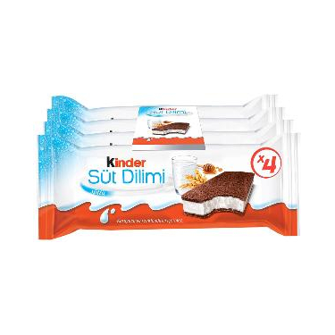Kinder Süt Dilimi 4 Adet x 28 gr