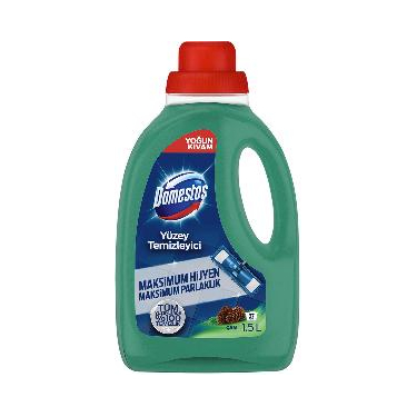 Domestos Yüzey Temizleyici Çam Maksimum Hijyen Tüm Yüzeyler Için Yüzey Temizleyici 1500 ml