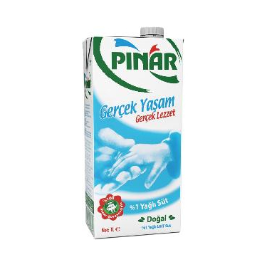Pınar Süt %1 Yağlı 1 lt