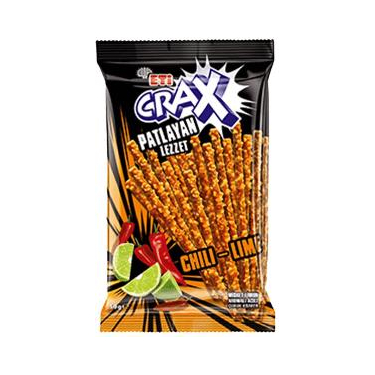Eti Crax Patlayan Chilli-Lime Kraker 50 gr