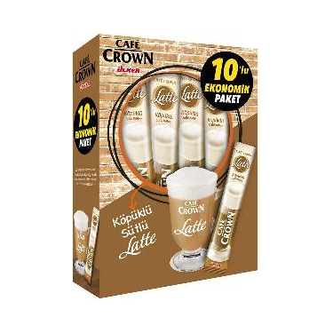 Cafe Crown Latte 10 Adet X 17 gr
